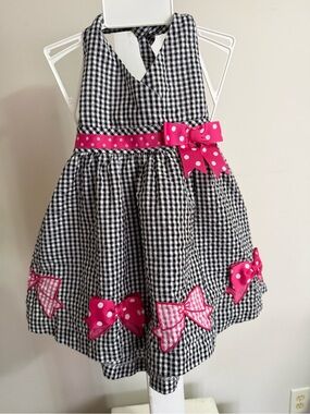 Emily Rose Gingham Halter Dress & Diaper Cover